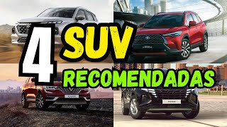 ✅4 SUV RECOMENDADAS Para Diferentes Necesidades 🔥🆗 Economía Off Road  Espacio [upl. by Dinse]