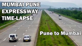 Mumbai Pune Expressway Full TimeLapse Journey from Pune to Mumbai [upl. by Adierf]