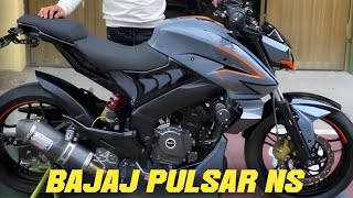 2023 New pulsar ns 160 modified [upl. by Leksehc]