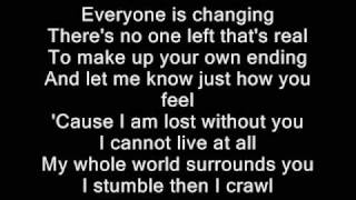 Puddle of Mudd  Blurry lyrics [upl. by Nosreme]