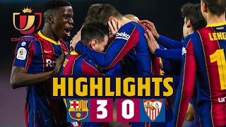 🤯 Comeback worthy of a final  HIGHLIGHTS  Barça 30 Sevilla [upl. by Emylee739]