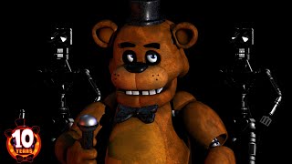 FNaF 1 Trailer Remake in Prisma 3D 10 Year Anniversary V2 [upl. by Nedyrb912]