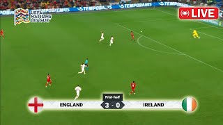 🔴 LIVE  England Vs Ireland  UEFA Nations League 2024  Inggris vs Irlandia Jack Grealish Starter [upl. by Melvina]