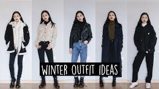 WINTER OUTFIT IDEAS  Layering [upl. by Leibman118]