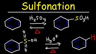 Sulfonation of Benzene amp Desulfonation Reaction Mechanism  Aromatic Compounds [upl. by Checani]