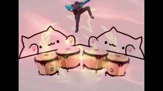 Bongo Cat MEME  SLAVIC HARDBASS RUSSIA  Compilation 2018 [upl. by Emeric]