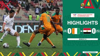 Côte dIvoire 🆚 Egypt Highlights  TotalEnergiesAFCON2021 Round Of 16 [upl. by Quince]