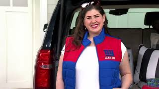 NFL Polyfilled FullZip Puffer Vest on QVC [upl. by Enriqueta]