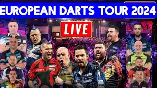 European Tour 10 Live Streaming  2024 Darts Flanders Darts Trophy  European Tour Darts Live [upl. by Tamis]