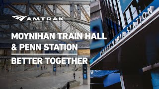 Moynihan Train Hall amp Penn Station Better Together [upl. by Enelear177]