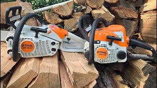 STIHL MS 170 vs MS 194 CE [upl. by Iene441]