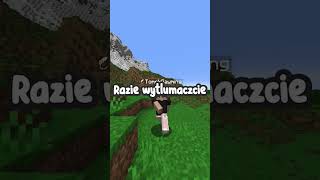 MINECRAFT JEST TOTALNIE NIE LOGICZNY shorts [upl. by Kall744]