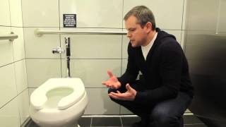 Matt Damon Breaks Up With His Toilet [upl. by Aihsekin]