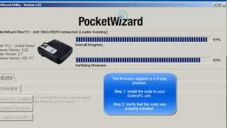 How to update your Pocket Wizard ControlTL firmware [upl. by Lessig]