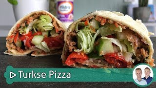 Turkse Pizza  Koken amp bakken met SterkInDeKeuken [upl. by Buttaro]