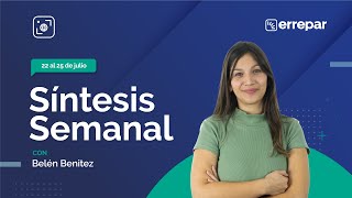 Síntesis Semanal al 25724 [upl. by Suillenroc]