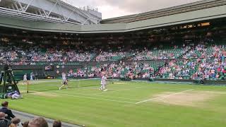 Wimbledon 24 🇨🇭 Hingis  🇧🇪 Clijsters First Match Point [upl. by Basir295]