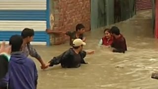 Raw Deadly Flooding in India [upl. by Aldwon969]