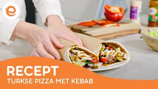 LekkerampAnders Turkse Pizza met kebab Turkse Pizza [upl. by Azyl]