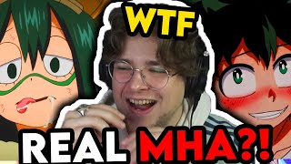 ANIME HATER Watching the MOST TWISTED MHA moments in My Hero Academia Out Of Context REACTION [upl. by Eislel]