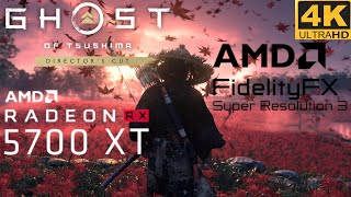 Ghost of Tsushima FSR RX5700XT  Ryzen 5 36004K1440p 1080p  All Settings [upl. by Philomena]