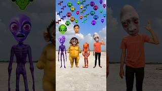 Red dame tu Casita alien Purple siren amp fat dog vs me correct head matching funny vfx Game funny [upl. by Richara786]