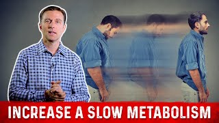 Slow Metabolism 4 Ways To Increase Your Metabolism – Dr Berg [upl. by Chap199]