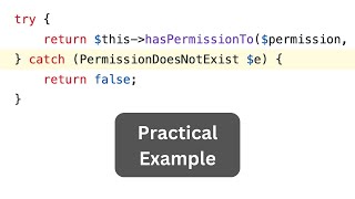 Exceptions in Laravel Spatie Permission Example [upl. by Farrell]