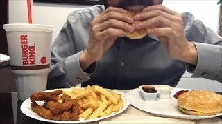 ASMR  Burger King  Jalapeño Chicken Fries and Burgers  Eating Sounds [upl. by Tegdirb]