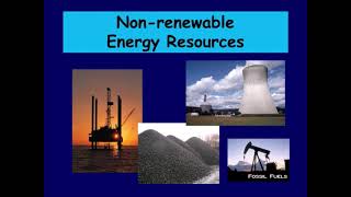 Energy Resources Nonrenewable [upl. by Ander]