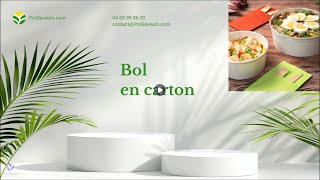 Bol en carton  La solution ÉCO et PRATIQUE pour la vente à emporter  Vaisselle jetable créative [upl. by Lorollas]