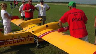 Euroflugtag Rheidt 2011  Canadair CL415 [upl. by Thetes]