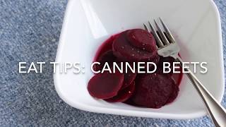 Eat Move Save Eat Tips Canned Beets [upl. by Jameson41]