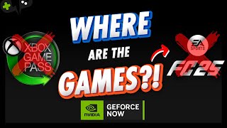 WHERE are the GAMES  GeForce Now News Update [upl. by Marcile]