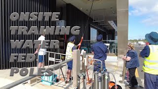 Window Cleaning Training  Commercial Equipment Handovers  Know Your QuattRO System [upl. by Herb]