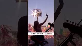 Miley Cyrus Performs Jolene Live at Glastonbury [upl. by Abisia]