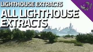 All Lighthouse Extracts  Extract Guide  Escape From Tarkov [upl. by Atram]