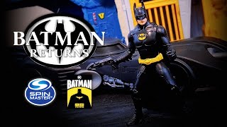 BATMAN RETURNS Spin Master Batman 85 Years quotBatman Returnsquot Batman Figure Review [upl. by Arria]