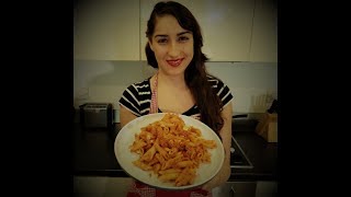 My mummys pasta with chorizo Spanish recipes with Sofia [upl. by Iadam]