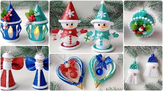 6 Ideas 🎄☃️ Christmas Decorations 🎄 Christmas Crafts ☃️ DIY Christmas tree toys [upl. by Durr939]