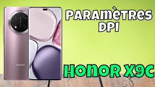 Comment changer dpi Honor X9c  Paramètres DPI [upl. by Blatt312]