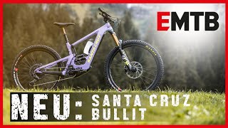 Santa Cruz Bullit Neues Enduro EMountainbike mit Shimano EP8 amp 170 mm für 2021 [upl. by Nell]