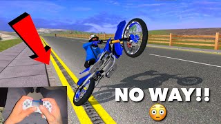 MX BIKES INSANE SMOOTH THROTTLE WHEELIES BEST WAY TO WHEELIE🔥 [upl. by Nalat]