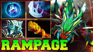 Rampage  28 Kills Weaver Dota 2  Weaver Dota 2 Carry Safelane Pro Gameplay Guide Build 737 [upl. by Dorene]