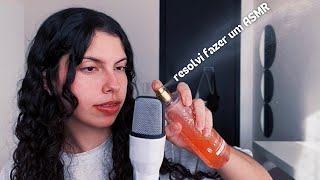 resolvi fazer um ASMR [upl. by Deva]