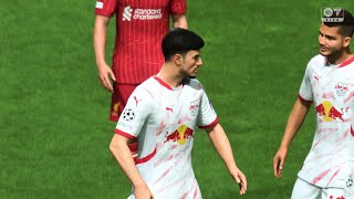 RB LEIPZIG vs LIVERPOOL [upl. by Ahsemac]