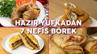 Hazır Yufkayla Yapabileceğiniz 7 Nefis Börek Tarifi Seç Beğen  Yemekcom [upl. by Jojo974]