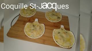 Coquille StJacques scallop gratin 79 [upl. by Leinaj]