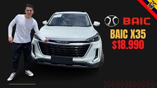 BAIC X35  REVIEW  18 990 ECUADOR 2022 [upl. by Larine]