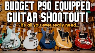 Budget P90 Equipped Guitars Is it the best pickup ever [upl. by Russia]